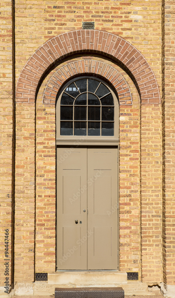 Convict Built Arched Door and Window Convict Built Arched Door and Window