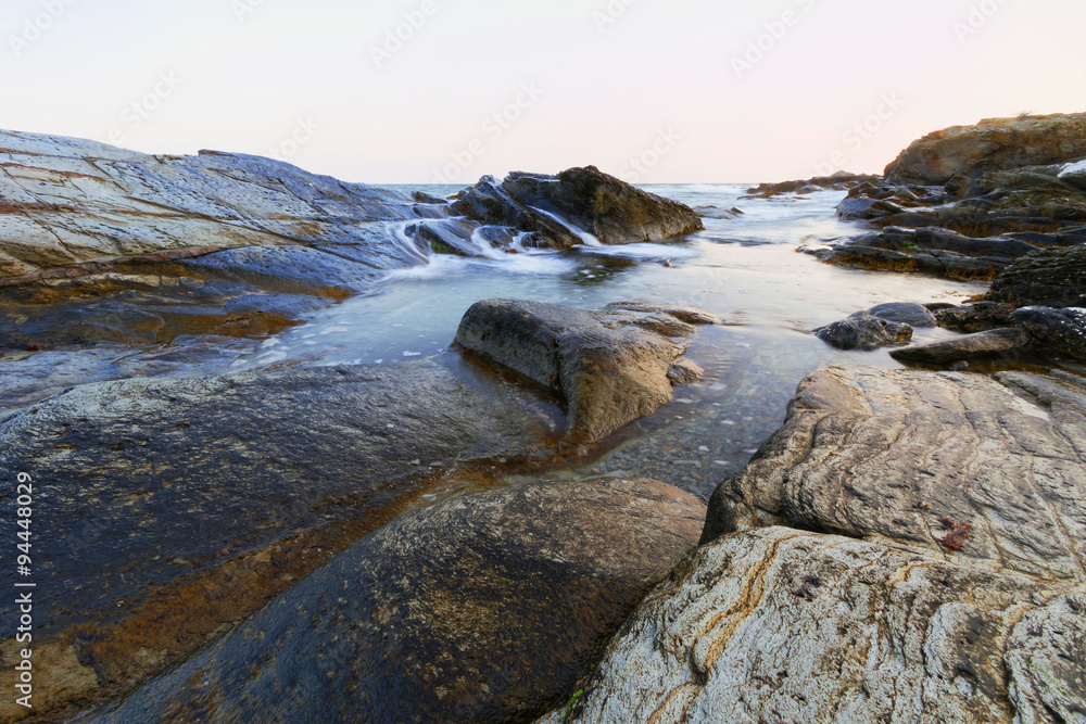 Obraz premium Rocky shore.