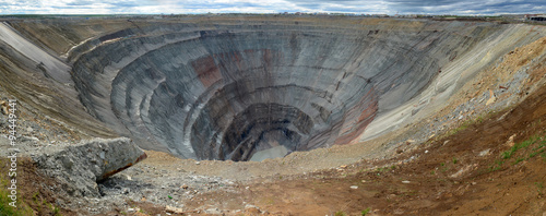 Career kimberlite pipe 