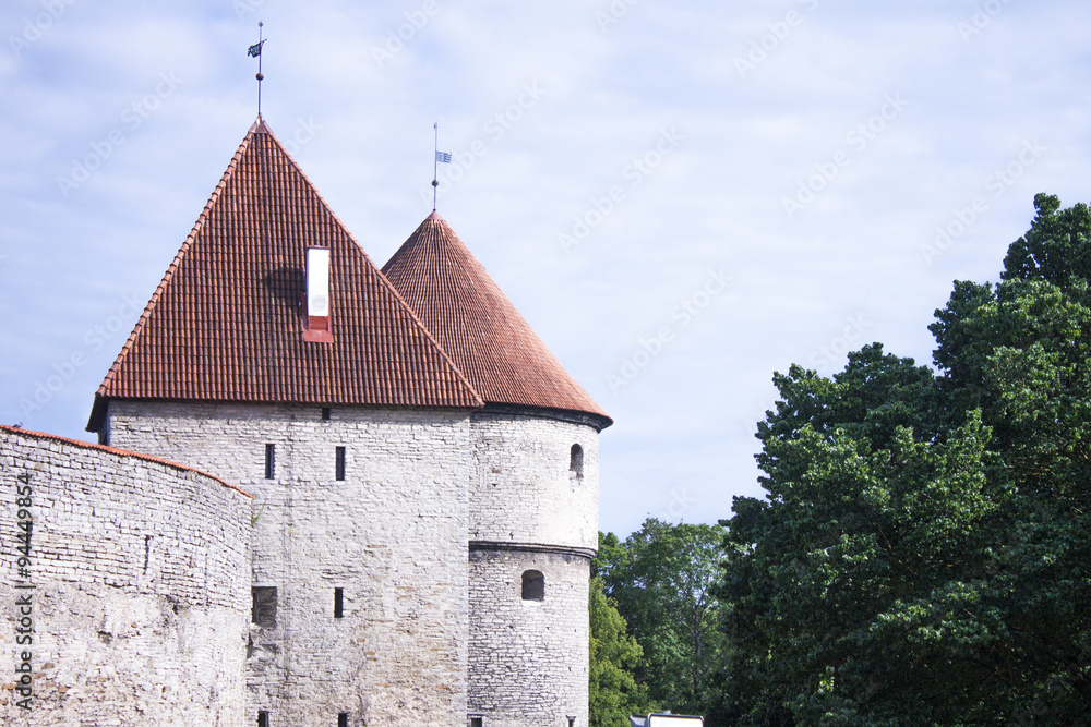 Middle Age castle estonia