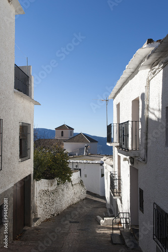 Fototapeta Naklejka Na Ścianę i Meble -  Pueblos de Andalucía con encanto rural, Bubión en las alpujarras de Granada