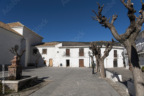 Calles del municipio rural de Bubión en las alpujarras de Granada, Andalucía