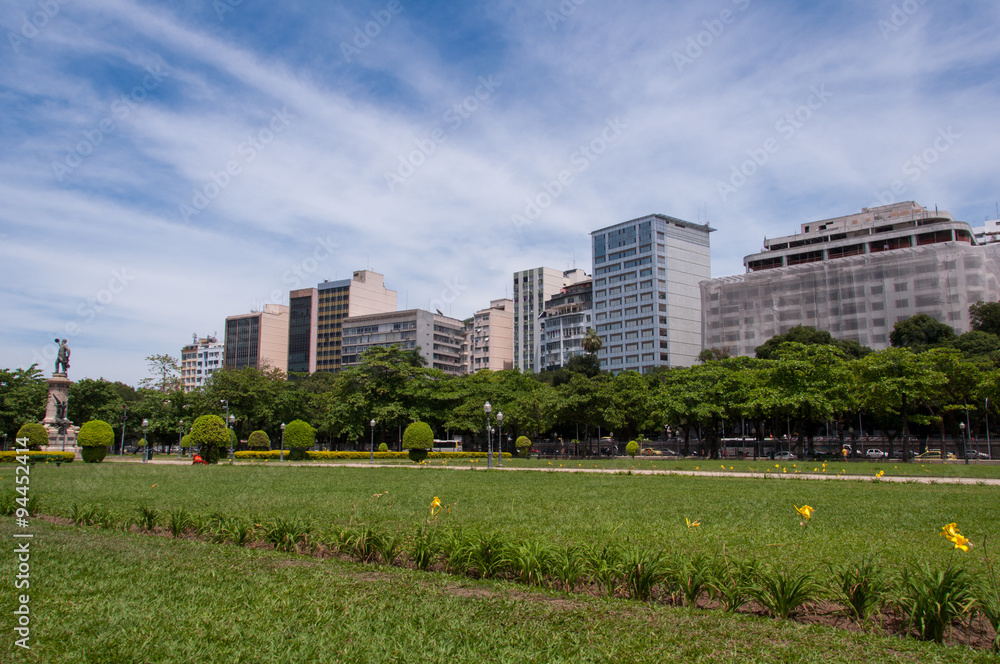 Obraz premium Paris Square and Park in Rio de Janeiro City