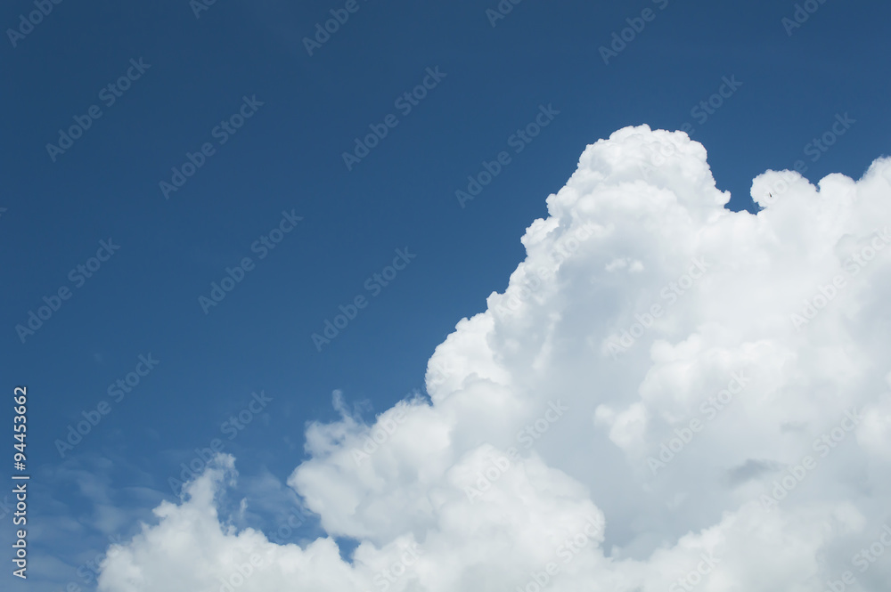 blue sky with cloud closeup blue sky with cloud closeup
