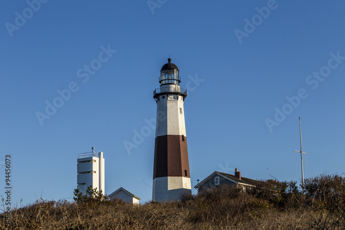 Lighthouse at Montauk Point  Long Island  New York