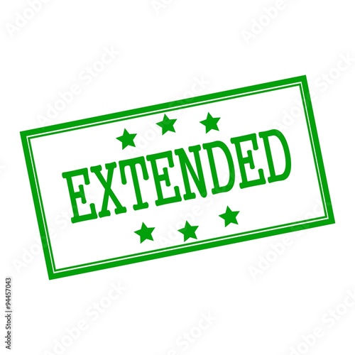 Wallpaper Mural Extended green stamp text on background white and star Torontodigital.ca