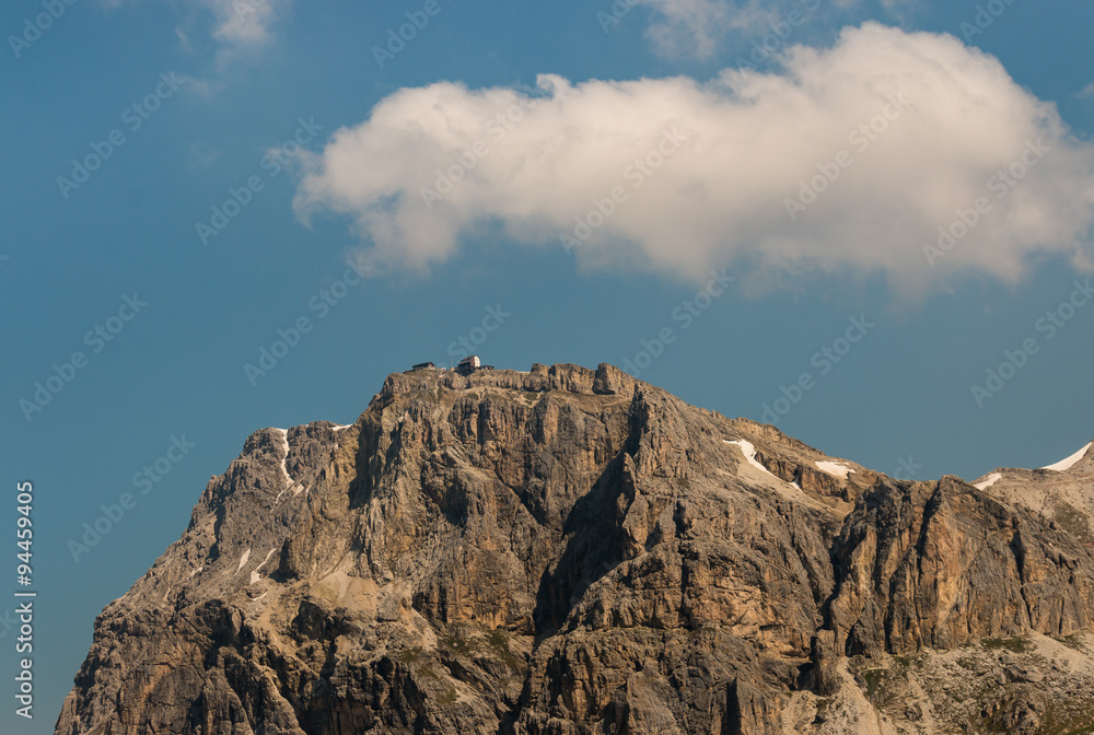 rock wall in Dolomites