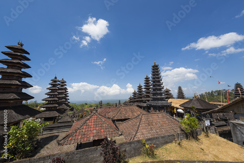 Besakih complex Pura Penataran Agung  Hindu temple of Bali  Indonesia.