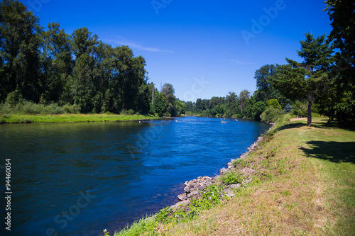 McKenzie River in Springfield Oregon