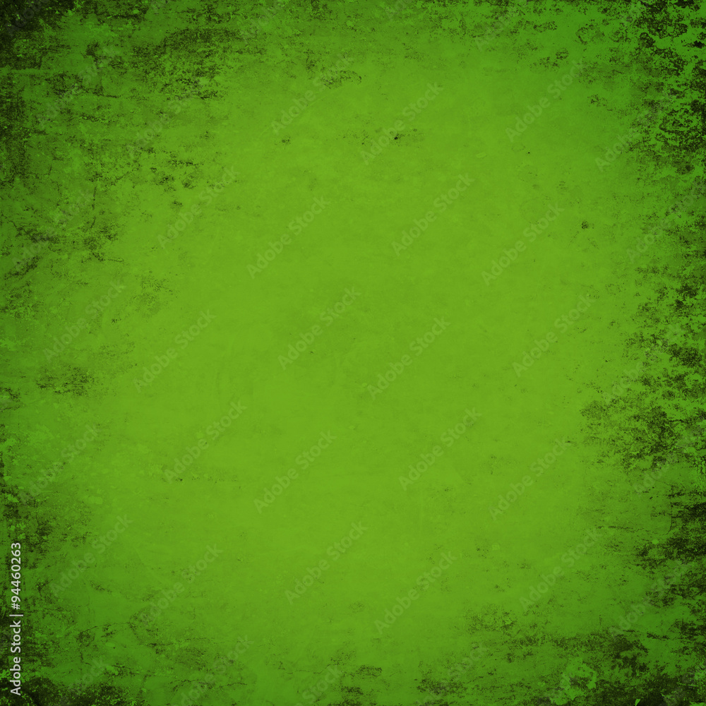 Obraz premium Grunge green background