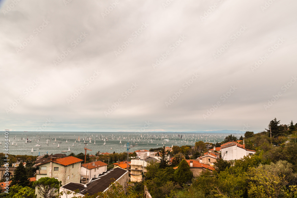 Barcolana regatta of Trieste