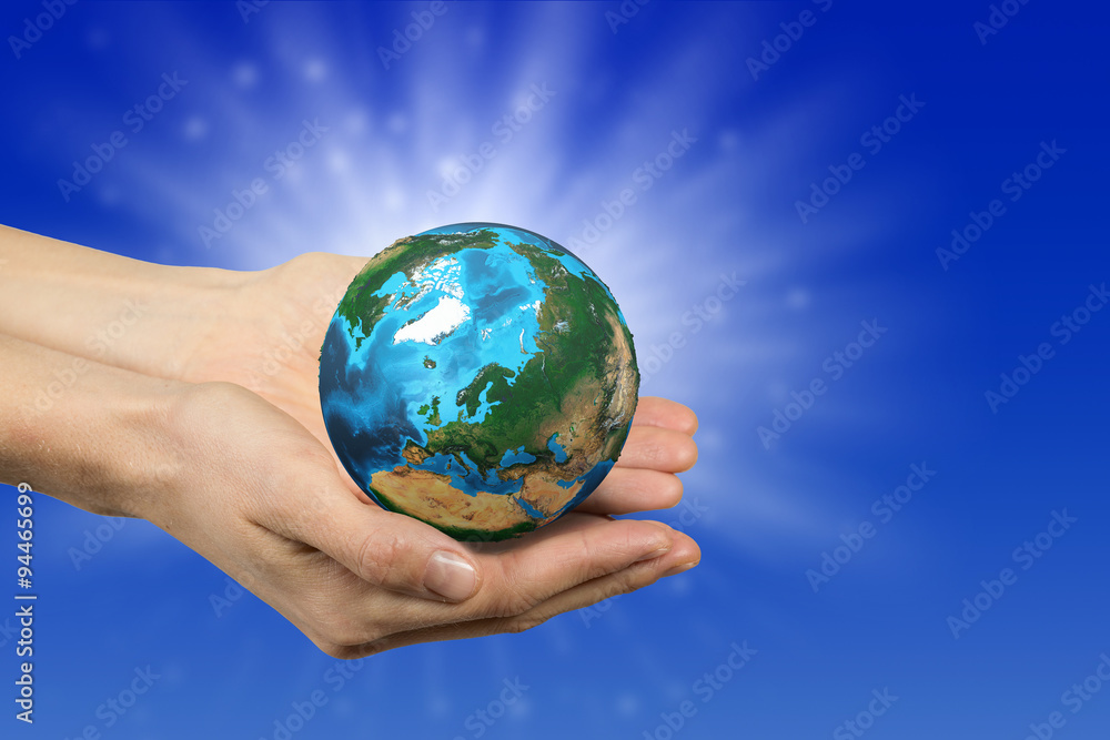 Green planet concept Green planet concept
