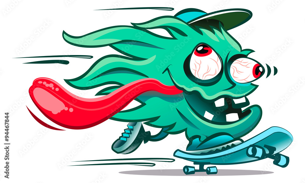 Obraz premium монстр