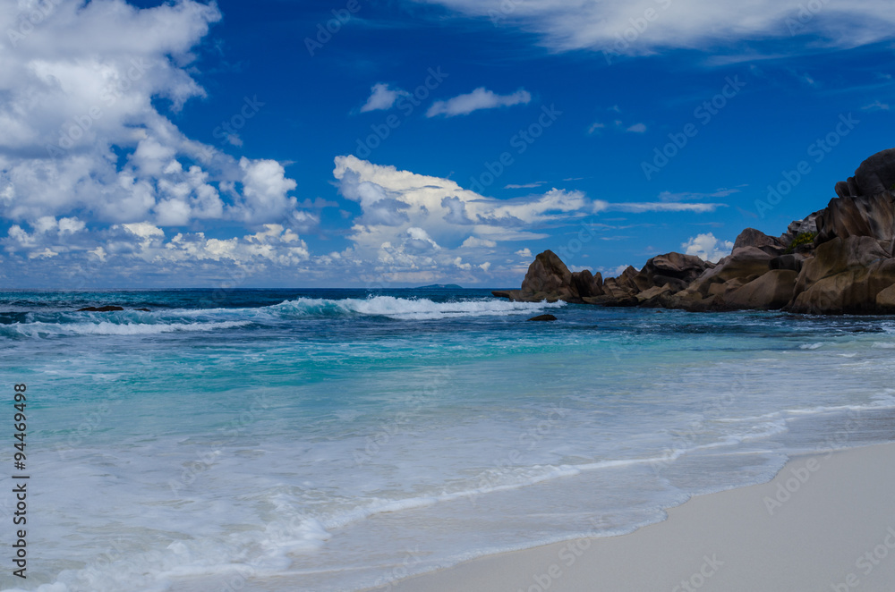 Anse Source d'Argent beach, La Digue Island, Seyshelles