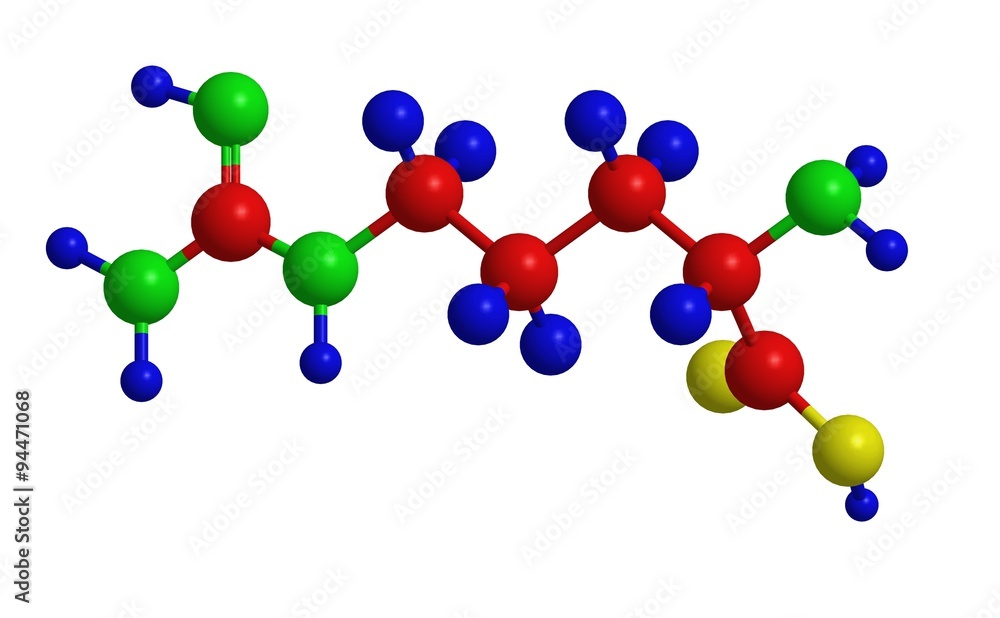 Molecular structure of arginine Molecular structure of arginine