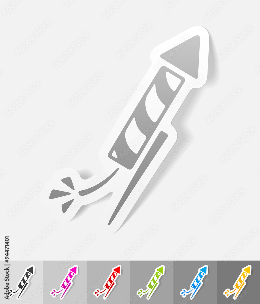 realistic design element. fireworks realistic design element. fireworks
