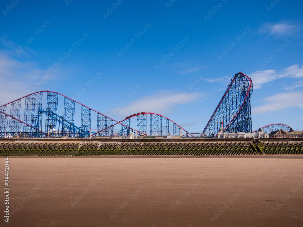 Obraz premium Blackpool Beach