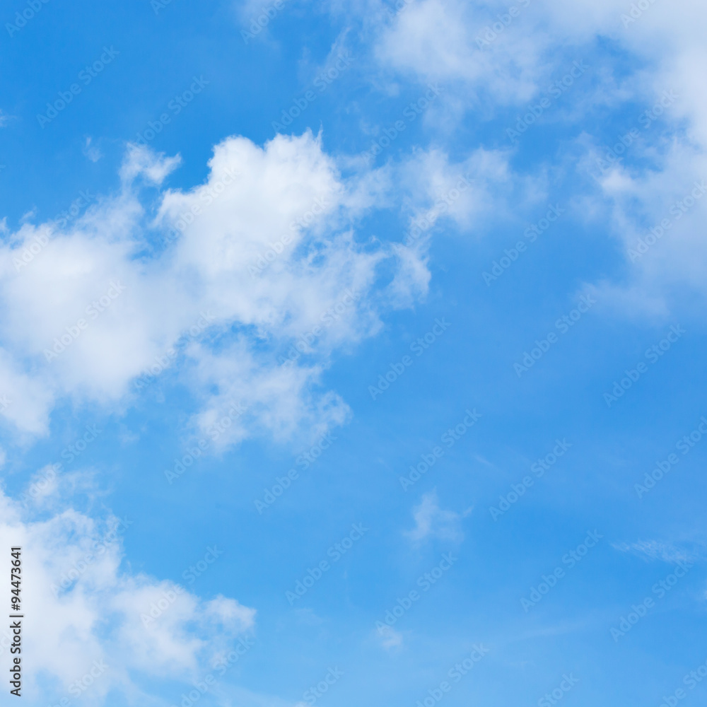 cloud on clear blue sky background cloud on clear blue sky background