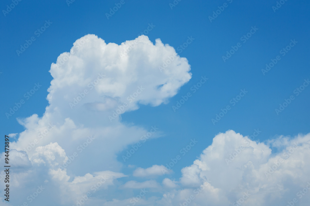 cloud and blue sky background