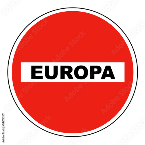 Europa keine Einfahrt