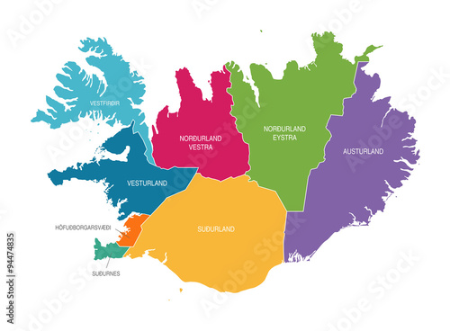 Iceland Map High Resolution