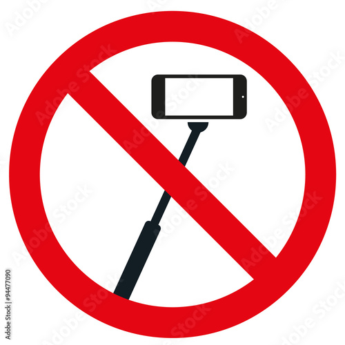 No Selfie Stick here please.