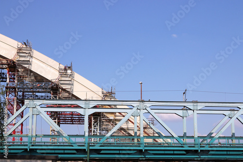 new bridge construction site industry