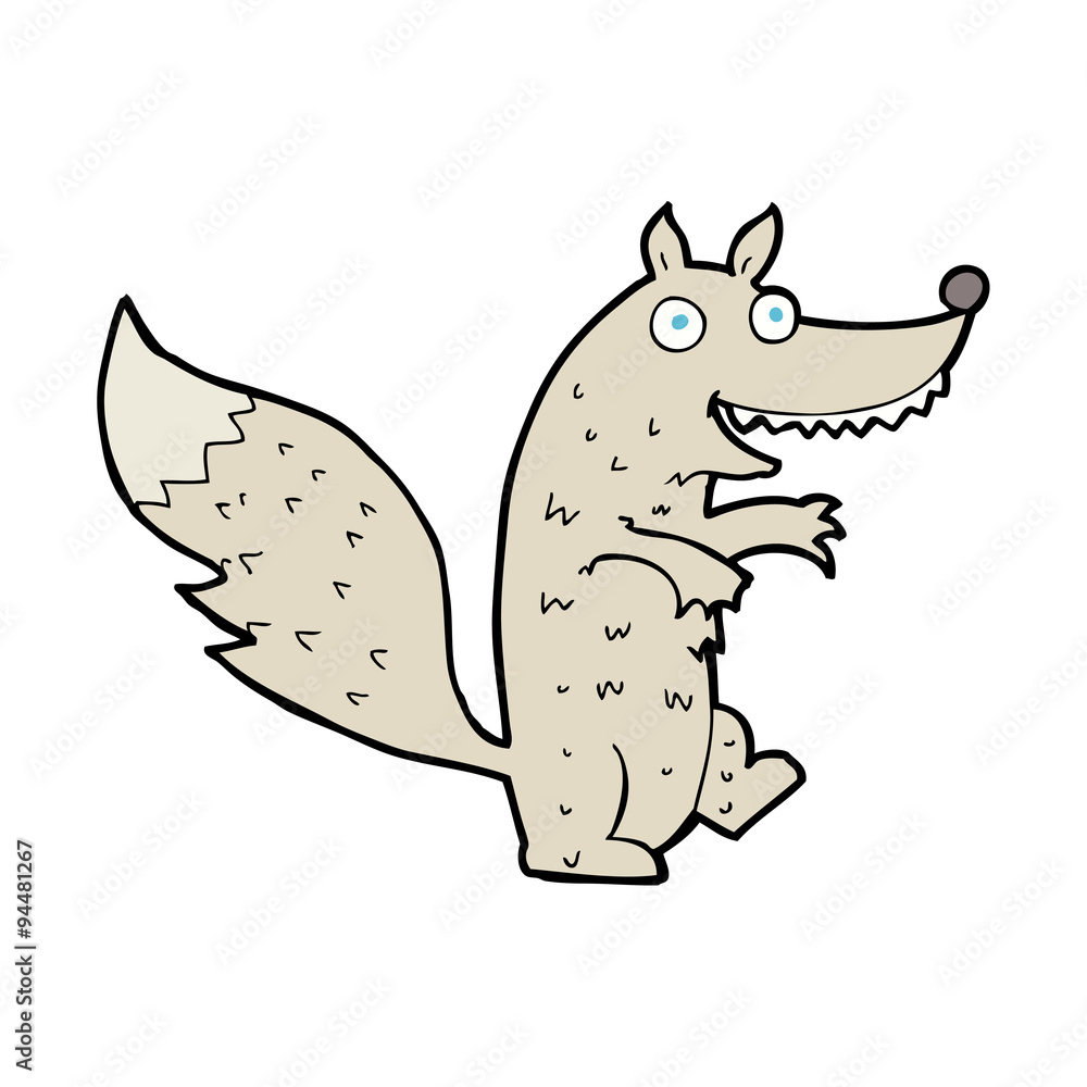 cartoon wolf cartoon wolf