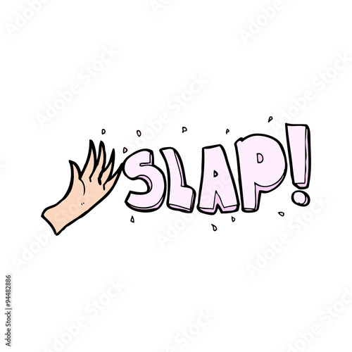 cartoon slap