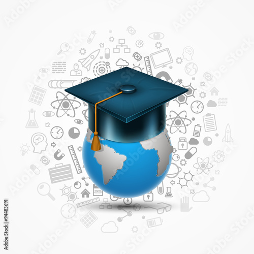World hat graduate