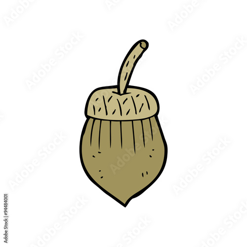 cartoon acorn