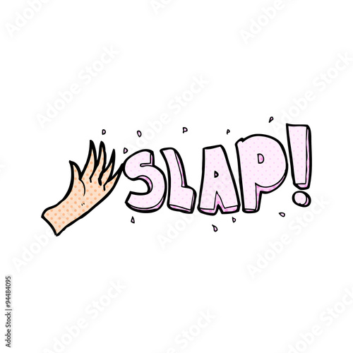 cartoon slap