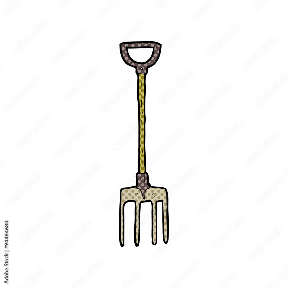 cartoon fork cartoon fork