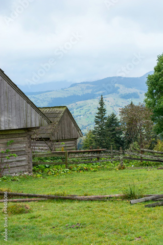 Village in the mountains