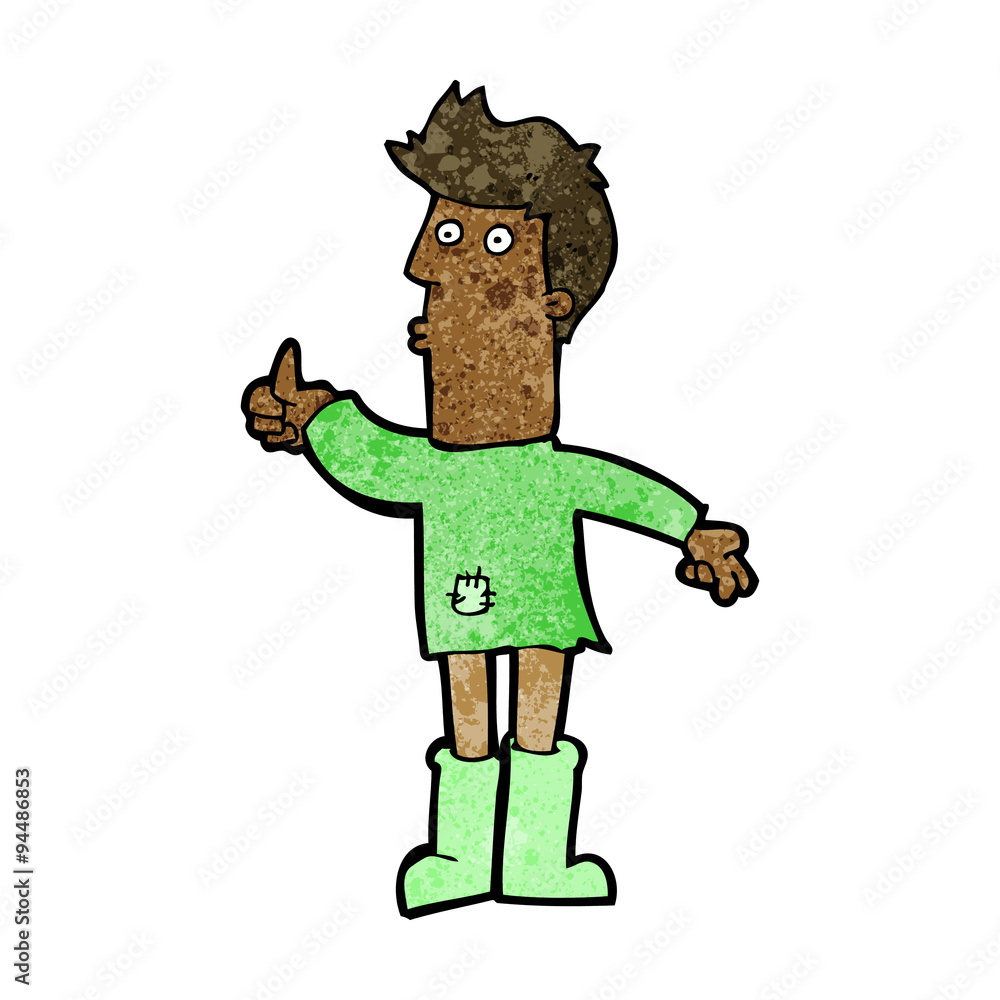 cartoon poor man cartoon poor man