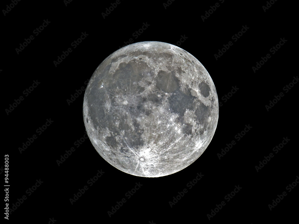Obraz premium Super Full Moon October 26, 2015