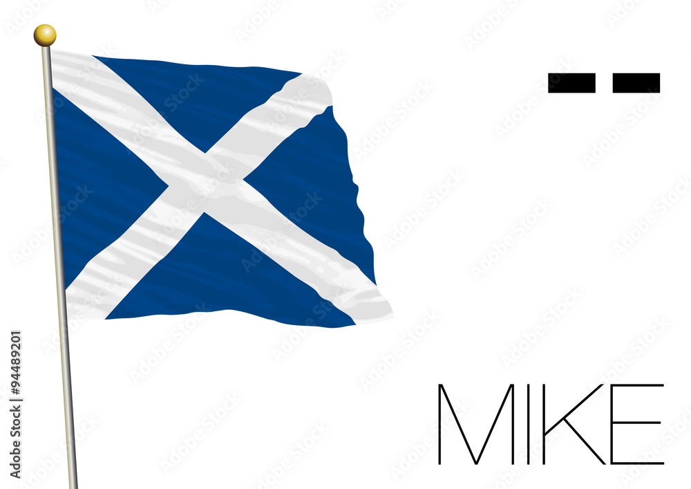 mike signal flag