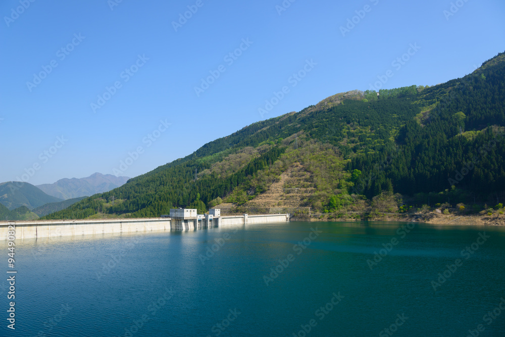 Takizawa Dam in Chichibu, Saitama, Japan