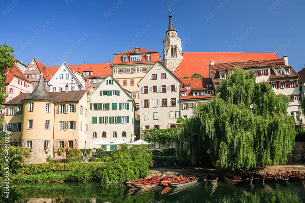 Stadtansicht von Tübingen