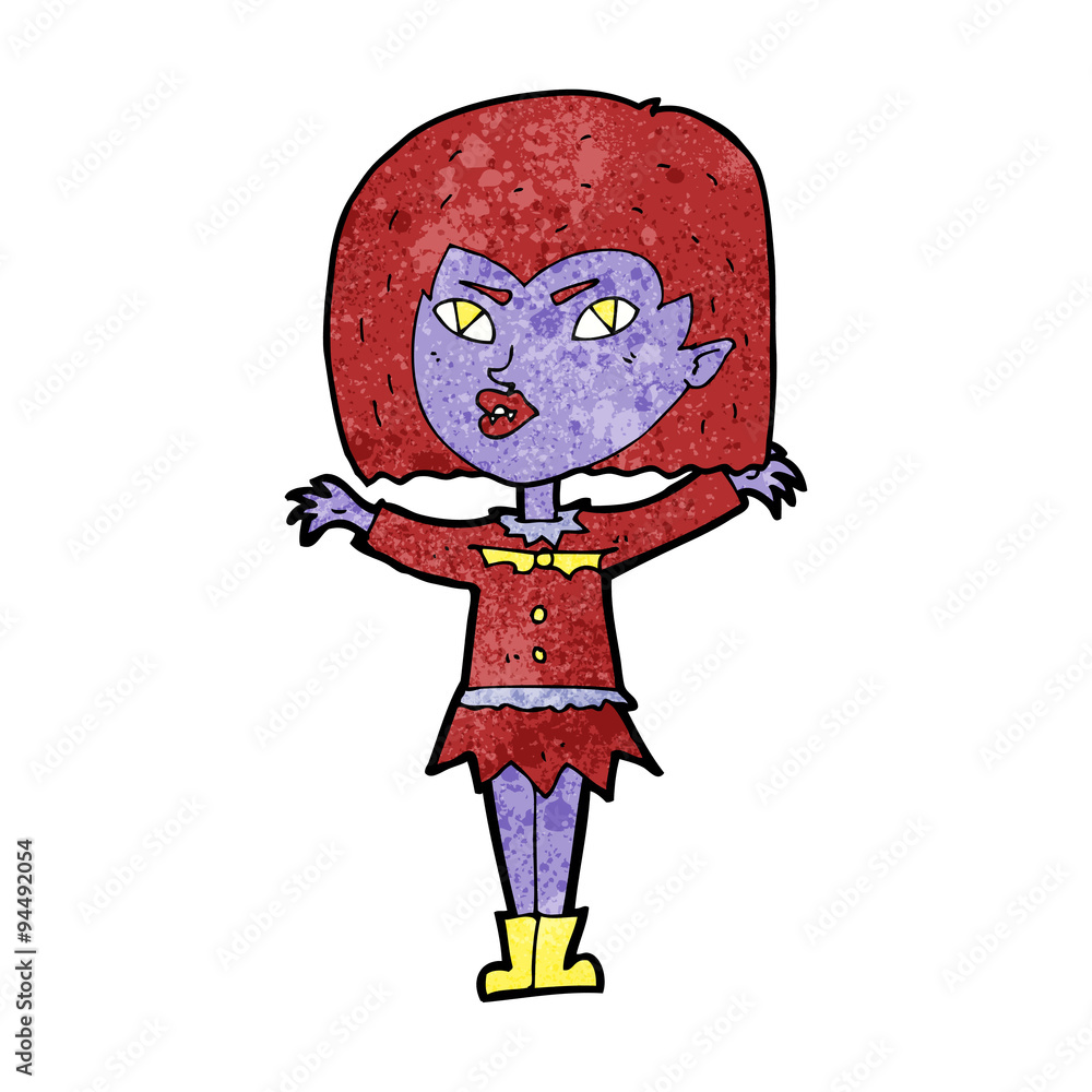 cartoon vampire girl cartoon vampire girl