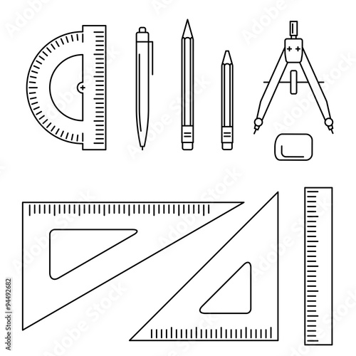 Vector drawing instrument.