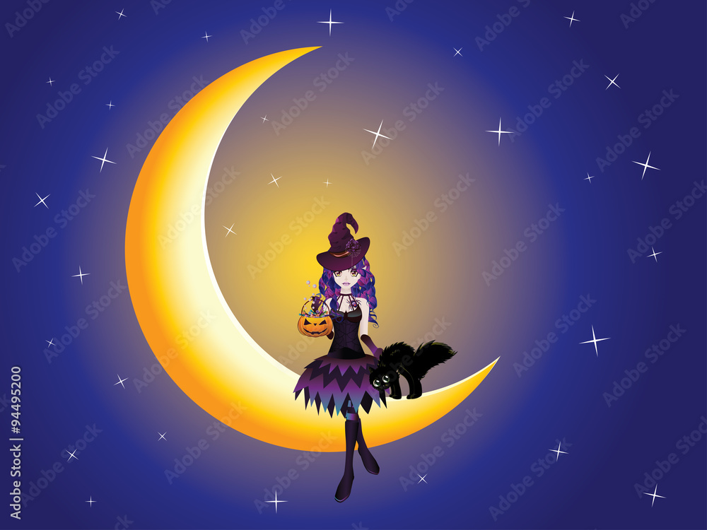 Witch on the Moon Witch on the Moon