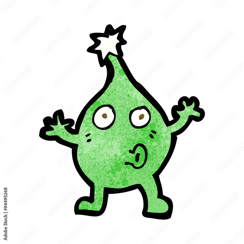 Obraz premium funny cartoon creature