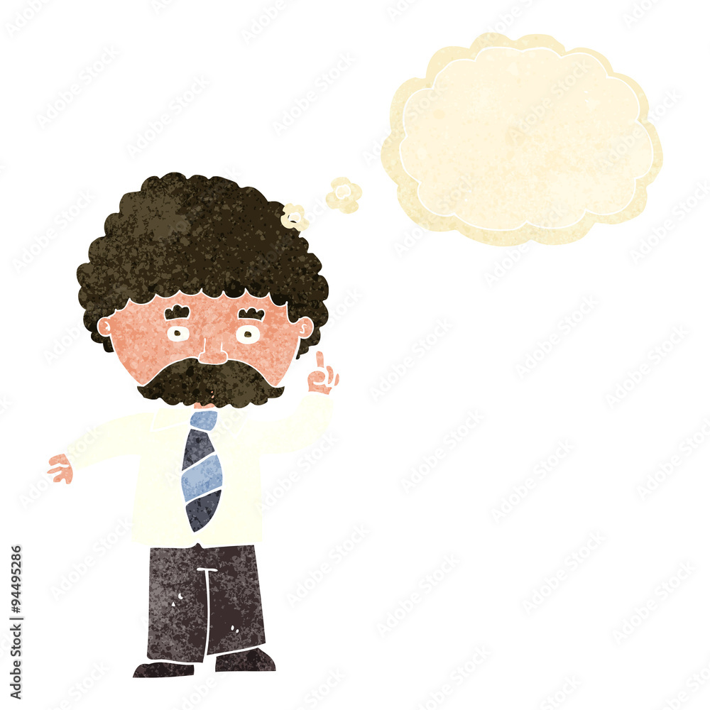 cartoon teacher with thought bubble cartoon teacher with thought bubble
