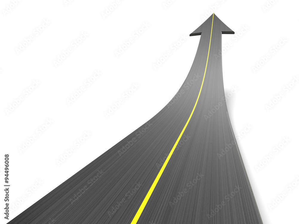 Fototapeta premium road forward