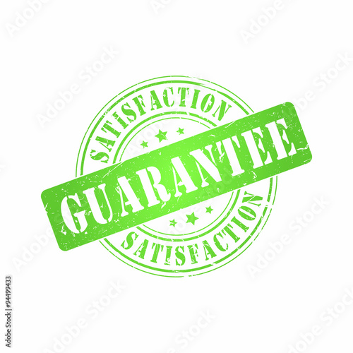 Vector Satisfaction Guarantee stamp