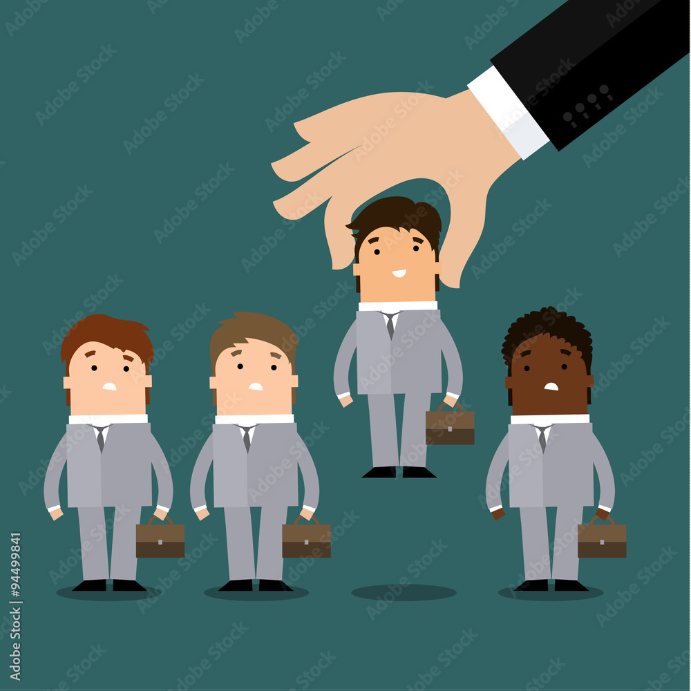 Human resources concept, hiring or recruitment Human resources concept, hiring or recruitment