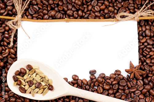 Paper on coffee beans