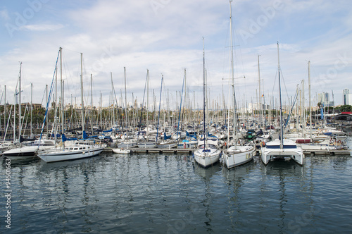Barche porto Barcellona © mgil888