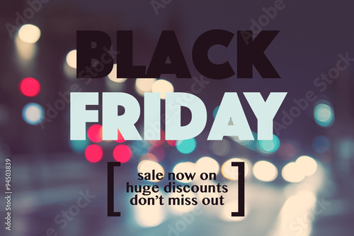 Black friday sale concept background